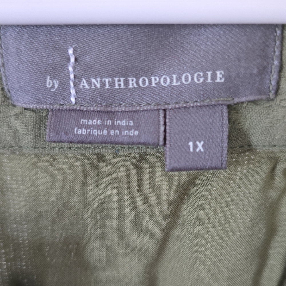 Anthropologie Olive Tiered Smocked-Waist Maxi Dress - Picture 3 of 6